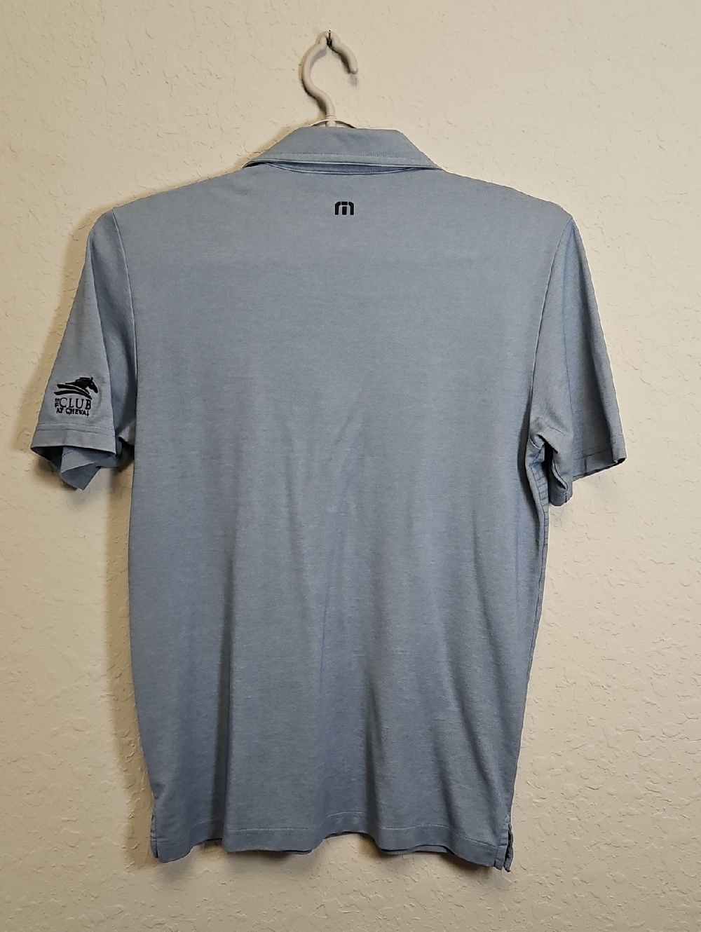 Travis Mathew Golf Polo, Blue/gray, Size Medium - Picture 5 of 10